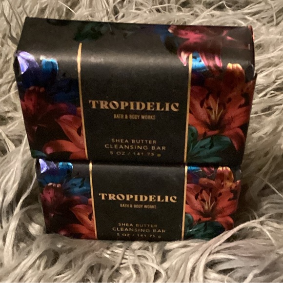 NWT BATH & Body Works TROPIDELlIC Cleansing Bar 5 oz BUNDLE of 2 - Picture 8 of 8